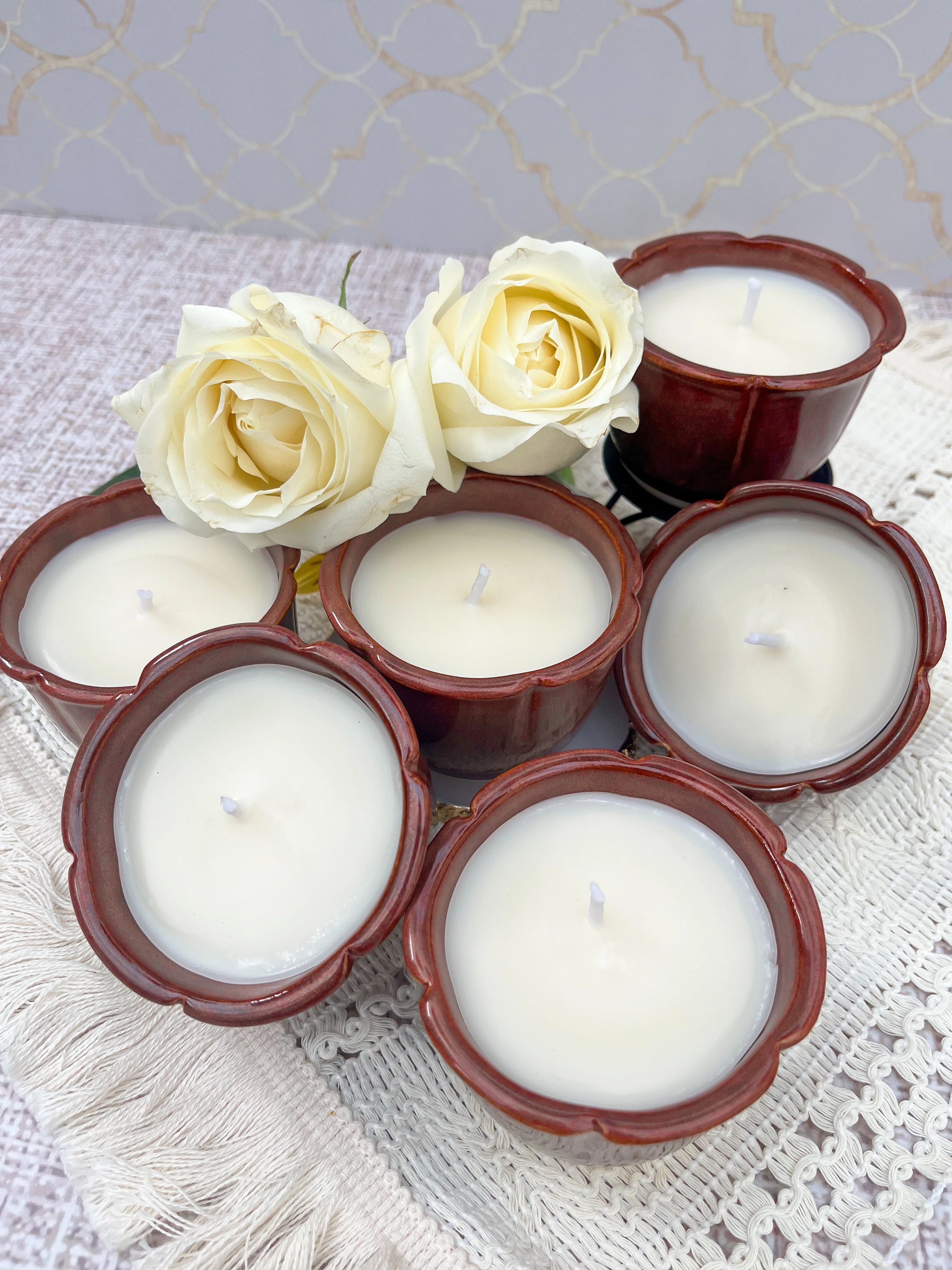 Vela Aromática de Rosas | Bloom | 130 G